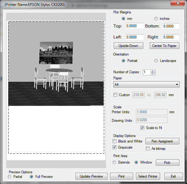 The original file in Render mode in PrintPreview with GrayScale The original file in Render mode in PrintPreview with GrayScale