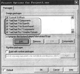 安裝Teechart的bpl文件 安裝Teechart的bpl文件