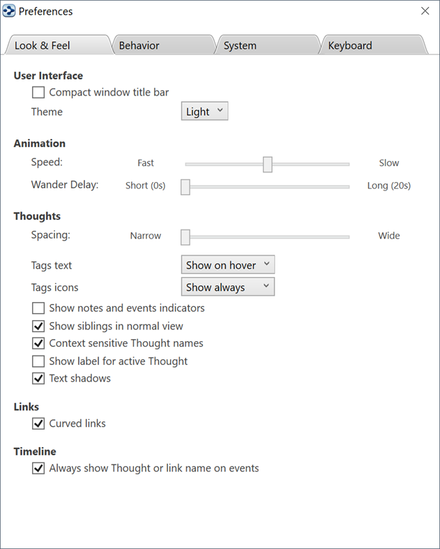 思維導(dǎo)圖TheBrain基礎(chǔ)實操教程——設(shè)置喜好的外觀和感覺選項 思維導(dǎo)圖TheBrain基礎(chǔ)實操教程——設(shè)置喜好的外觀和感覺選項
