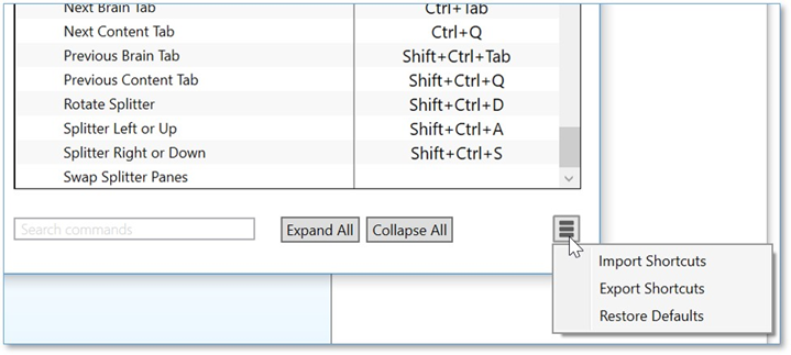 思維導圖TheBrain基礎實操教程——設置喜好快捷鍵設置 思維導圖TheBrain基礎實操教程——設置喜好快捷鍵設置