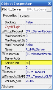 將RtcHttpServer的端口設置為80 將RtcHttpServer的端口設置為80