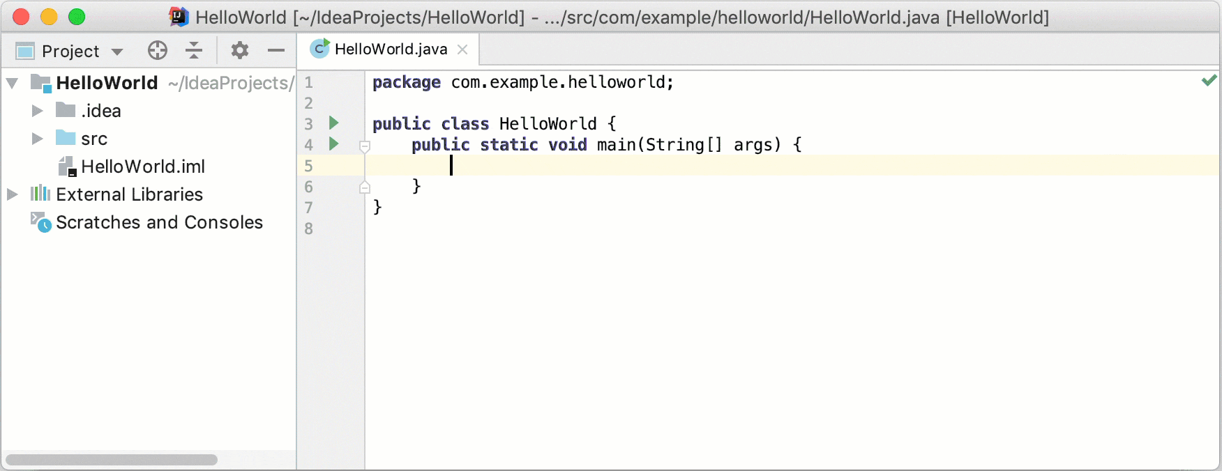 IntelliJ IDEA入門教程(六):創建您的第一個Java應用程序 IntelliJ IDEA入門教程(六):創建您的第一個Java應用程序