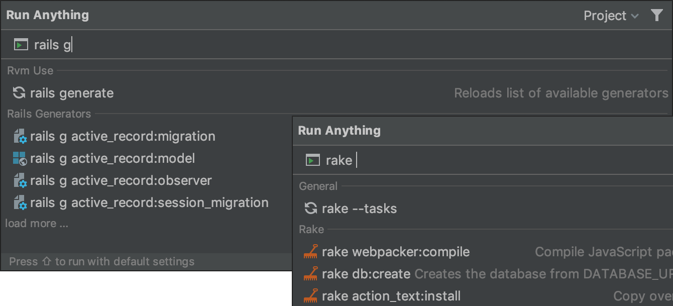使用“一切運行”來運行Rails任務 使用“一切運行”來運行Rails任務