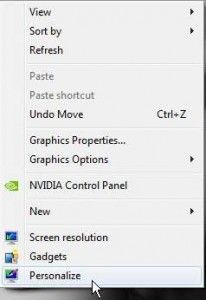 Windows 7個性化 Windows 7個性化